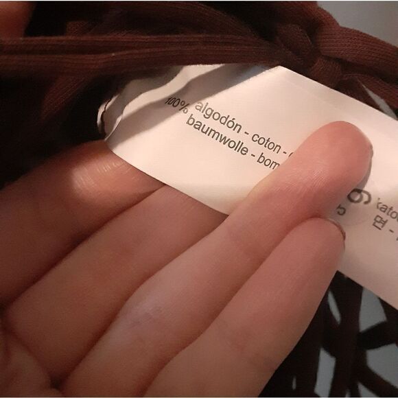 Zara 100% Cotton Fringed Maxi Dress - Picture 7 of 9